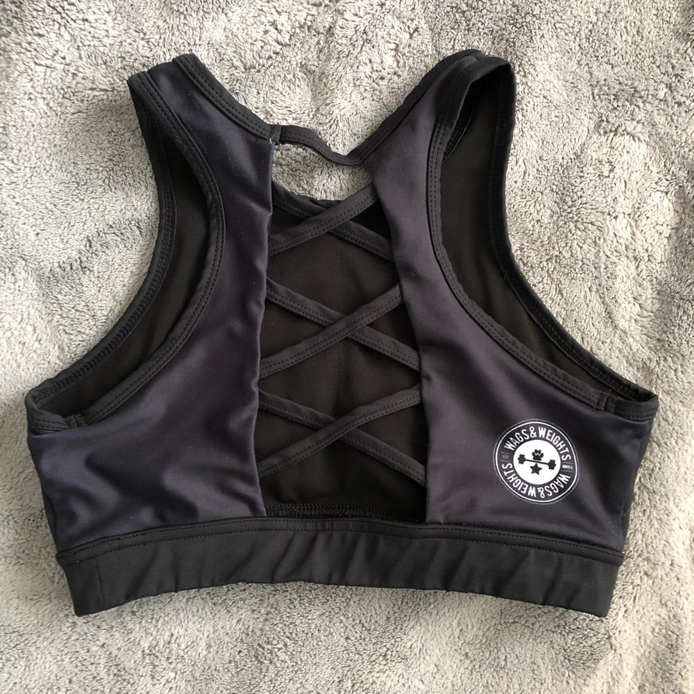 Vull Sport Wags & Weights Sports Bra Black